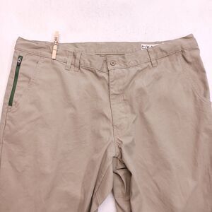 Woolrich Casual Button Zip Up Medium Wash Chino Pants Mens Size 40x30 Beige